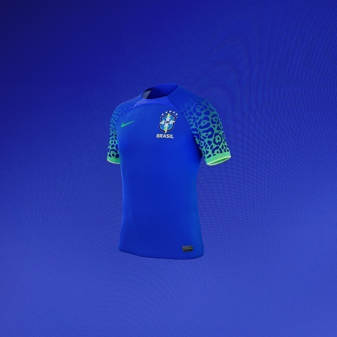 Brasilien VM Trøje 2022 Neymar Jr 10 Udebanetrøje